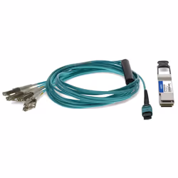AddOn Networks QSFP-40G-SR4-4LC-2M-AO, 2 m, MMF, MPO, 4x LC