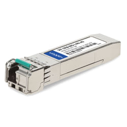 AddOn Networks Arista Networks and Juniper Networks Compatible TAA 10GB-BXD SFP+ (SMF, 1330nmTx/1270nmRx, 10km, LC, DOM, -40 to 85C)
