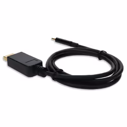 AddOn Networks USBC2DPMM6F video cable adapter 1.8 m USB Type-C DisplayPort Black