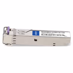 AddOn Networks Mellanox MC3208011-LX-BXU-20-I Compatible TAA 1000Base-BX SFP Transceiver (SMF, 1310nmTx/1490nmRx, 20km, LC, DOM, -40 to 85C) - Additional view 2