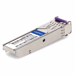 AddOn Networks Mellanox MC3208011-LX-BXU-120-I Compatible TAA 1000Base-BX SFP Transceiver (SMF, 1490nmTx/1550nmRx, 120km, LC, DOM, -40 to 85C) - Additional view 5