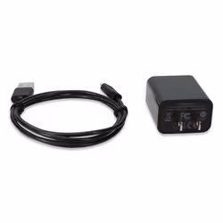 AddOn Networks Wall Plug to USB A 2.0 5V 1.8A with 1m Micro-USB B 2.0 Male to USB A 2.0 Male Black Cable - Additional view 5
