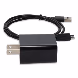 AddOn Networks Wall Plug to USB A 2.0 5V 1.8A with 1m Micro-USB B 2.0 Male to USB A 2.0 Male Black Cable - Additional view 7
