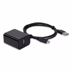 AddOn Networks Wall Plug to USB A 2.0 5V 1.8A with 1m Micro-USB B 2.0 Male to USB A 2.0 Male Black Cable - Additional view 8