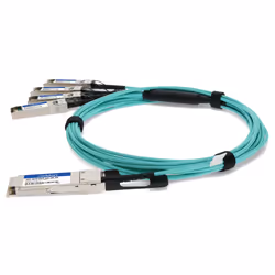 AddOn Networks AOC-QSFP-4SFP-10G-2M-AO InfiniBand/fibre optic cable QSFP+ 4x SFP+ Aqua colour