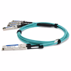 AddOn Networks AOC-QSFP-4SFP-10G-7-5M-AO InfiniBand/fibre optic cable 7.5 m QSFP+ 4x SFP+ Aqua colour