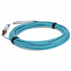 AddOn Networks QDD-400-AOC30M-AO InfiniBand/fibre optic cable 30 m QSFP-DD DAC Aqua colour