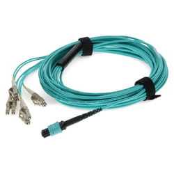 AddOn Networks ADD-MPO-4LC4M5OM4P InfiniBand/fibre optic cable 4 m 8x LC LOMM Aqua colour