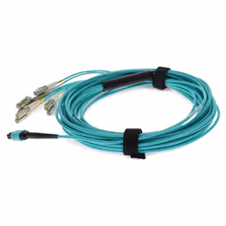 AddOn Networks ADD-MPO-4LC4M5OM4P InfiniBand/fibre optic cable 4 m 8x LC LOMM Aqua colour