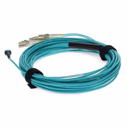 AddOn Networks ADD-MPO-4LC4M5OM4P InfiniBand/fibre optic cable 4 m 8x LC LOMM Aqua colour