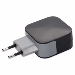 AddOn Networks USAC22USB534A mobile device charger Universal Black, Grey AC Indoor