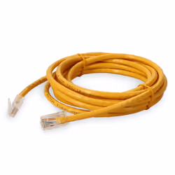 AddOn Networks ADD-1FCAT6NB-YW, 0.3 m, Cat6, U/UTP (UTP), RJ-45, RJ-45, Yellow