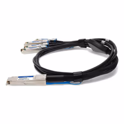 AddOn Networks ADD-Q28JUS28IN-P3M InfiniBand/fibre optic cable 3 m QSFP28 4x SFP28 DAC Black