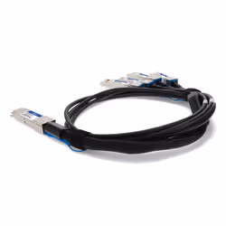 AddOn Networks ADD-Q28JUS28IN-P3M InfiniBand/fibre optic cable 3 m QSFP28 4x SFP28 DAC Black