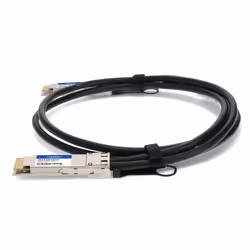 AddOn Networks CAB-D-D-400G-0-5M-AO InfiniBand/fibre optic cable 0.5 m QSFP-DD Black
