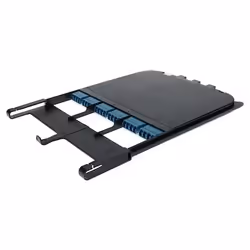 AddOn Networks ADD-HDBPC3MP12LCDS2, Rack mounting, Fiber, 12 x LC, 3 x MPO-12, Black, Blue