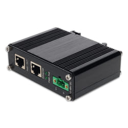 AddOn Networks ADD-POEINJCT90W-I-DR network media converter 1000 Mbit/s Black