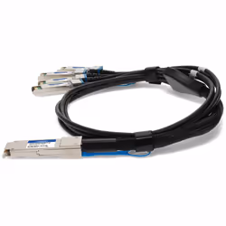 AddOn Networks QSFP28-4SFP28-PDAC5M-FT-AO InfiniBand/fibre optic cable 5 m 4x SFP28 DAC Black