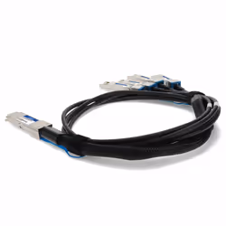 AddOn Networks QSFP28-4SFP28-PDAC5M-FT-AO InfiniBand/fibre optic cable 5 m 4x SFP28 DAC Black