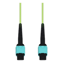 AddOn Networks ADD-MPOMPO-1M5OM5P InfiniBand/fibre optic cable 1 m MPO OFNP Aqua colour, Lime