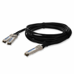 AddOn Networks MCP7H50-V002R26-AO InfiniBand/fibre optic cable 2 m QSFP-DD 2x QSFP56 Black