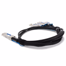 AddOn Networks ADD-Q28HPS28MX-P5M InfiniBand/fibre optic cable 5 m QSFP28 4x SFP28 Black, Silver