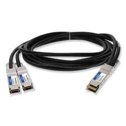 AddOn Networks ADD-Q4AR2Q56MX-P2M InfiniBand/fibre optic cable 2 m QSFP-DD 2x QSFP56 DAC Black