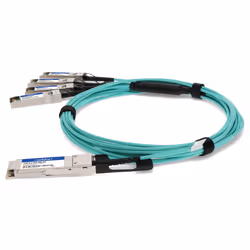 AddOn Networks CAB-Q-S-AOC-8M-AO InfiniBand/fibre optic cable QSFP+ 4x SFP+ Aqua colour