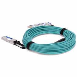 AddOn Networks CAB-Q-S-AOC-20M-AO InfiniBand/fibre optic cable 5 m QSFP28 4xSFP+ Aqua colour