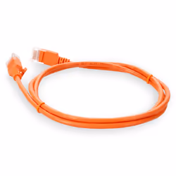 AddOn Networks ADD-10FSLCAT6A-OE networking cable Orange 3.05 m Cat6a U/UTP (UTP)