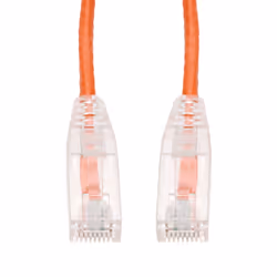 AddOn Networks ADD-30FSLCAT6A-OE, 9.14 m, Cat6a, U/UTP (UTP), RJ-45, RJ-45, Orange