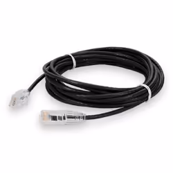 AddOn Networks ADD-35FSLCAT6A-BK, 10.67 m, Cat6a, U/UTP (UTP), RJ-45, RJ-45, Black