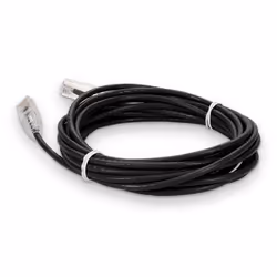 AddOn Networks ADD-35FSLCAT6A-BK networking cable Black 10.67 m Cat6a U/UTP (UTP)