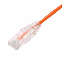 AddOn Networks ADD-35FSLCAT6A-OE networking cable Orange 10.67 m Cat6a U/UTP (UTP)