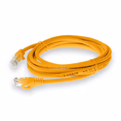AddOn Networks ADD-6FCAT6SN-YW, 1.83 m, Cat6, U/UTP (UTP), RJ-45, RJ-45, Yellow