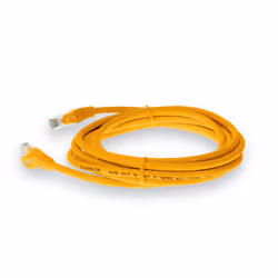 AddOn Networks ADD-6FCAT6SN-YW networking cable Yellow 1.83 m Cat6 U/UTP (UTP)