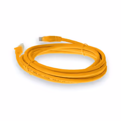 AddOn Networks ADD-6FCAT6SN-YW networking cable Yellow 1.83 m Cat6 U/UTP (UTP)