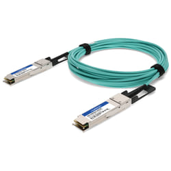 AddOn Networks ADD-QHPAQJU-AOC5M InfiniBand/fibre optic cable 5 m QSFP+ Aqua colour