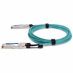 AddOn Networks ADD-QHPAQJU-AOC5M InfiniBand/fibre optic cable 5 m QSFP+ Aqua colour
