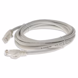 AddOn Networks ADD-2FCAT6SN-WE, 0.61 m, Cat6, U/UTP (UTP), RJ-45, RJ-45, White