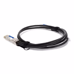 AddOn Networks QDD-400-CU3M-AO InfiniBand/fibre optic cable 3 m QSFP-DD DAC Black, Stainless steel