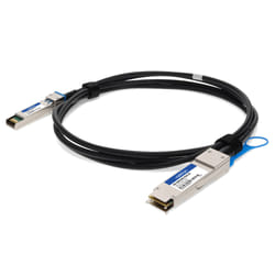 AddOn Networks ADD-QMX1SME-PDAC1M InfiniBand/fibre optic cable 1 m QSFP+ SFP+ DAC Black