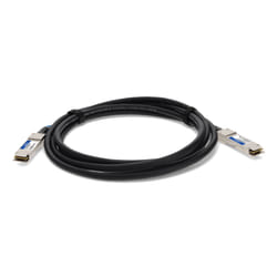 AddOn Networks ADD-Q28AUQ28MX-P1M InfiniBand/fibre optic cable 1 m QSFP28 DAC Black