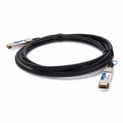 AddOn Networks ADD-Q28AUQ28MX-P1M InfiniBand/fibre optic cable 1 m QSFP28 DAC Black