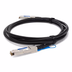 AddOn Networks ADD-Q28AUQ28MX-P1M InfiniBand/fibre optic cable 1 m QSFP28 DAC Black