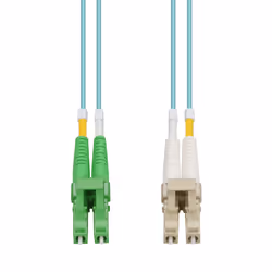 AddOn Networks 25 m, ALC - LC, Aqua, OM4, Duplex, LSZH, Fiber Patch Cable, 25 m, OFNG, OM4, ALC, LC