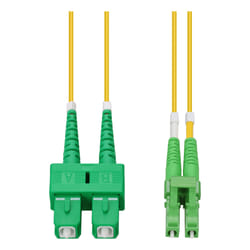 AddOn Networks ADD-ASC-ALC-5M9SMF InfiniBand/fibre optic cable 5 m OFNR Green, Yellow