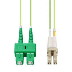 AddOn Networks ADD-ASC-LC-9M5OM5 InfiniBand/fibre optic cable 9 m MMF Lime