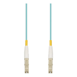 AddOn Networks ADD-LC-LC-0-5MS5OM4P InfiniBand/fibre optic cable 0.5 m OFNP Aqua colour, Beige