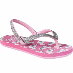 Reef Children Kids Little Stargazer Prints Summer Sandals Thongs Flip Flops - 5K UK, Unicorn Float